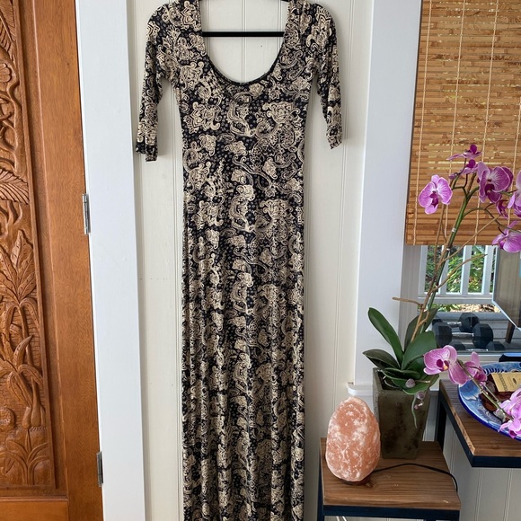 Novella Royale long stretchy cotton dress - Picture 3 of 4